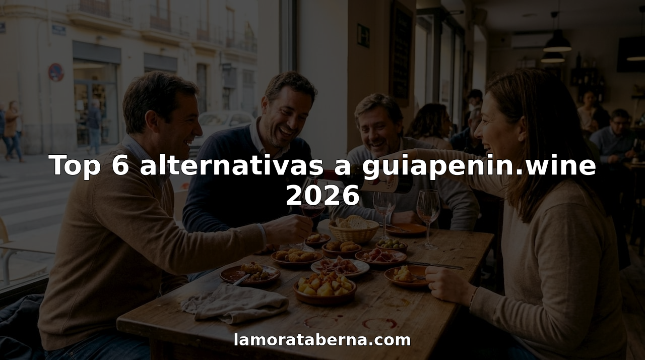 Un grupo de amigos disfruta de una buena copa de vino y comparte unas tapas alrededor de la mesa en un restaurante, entre risas y buena conversación.